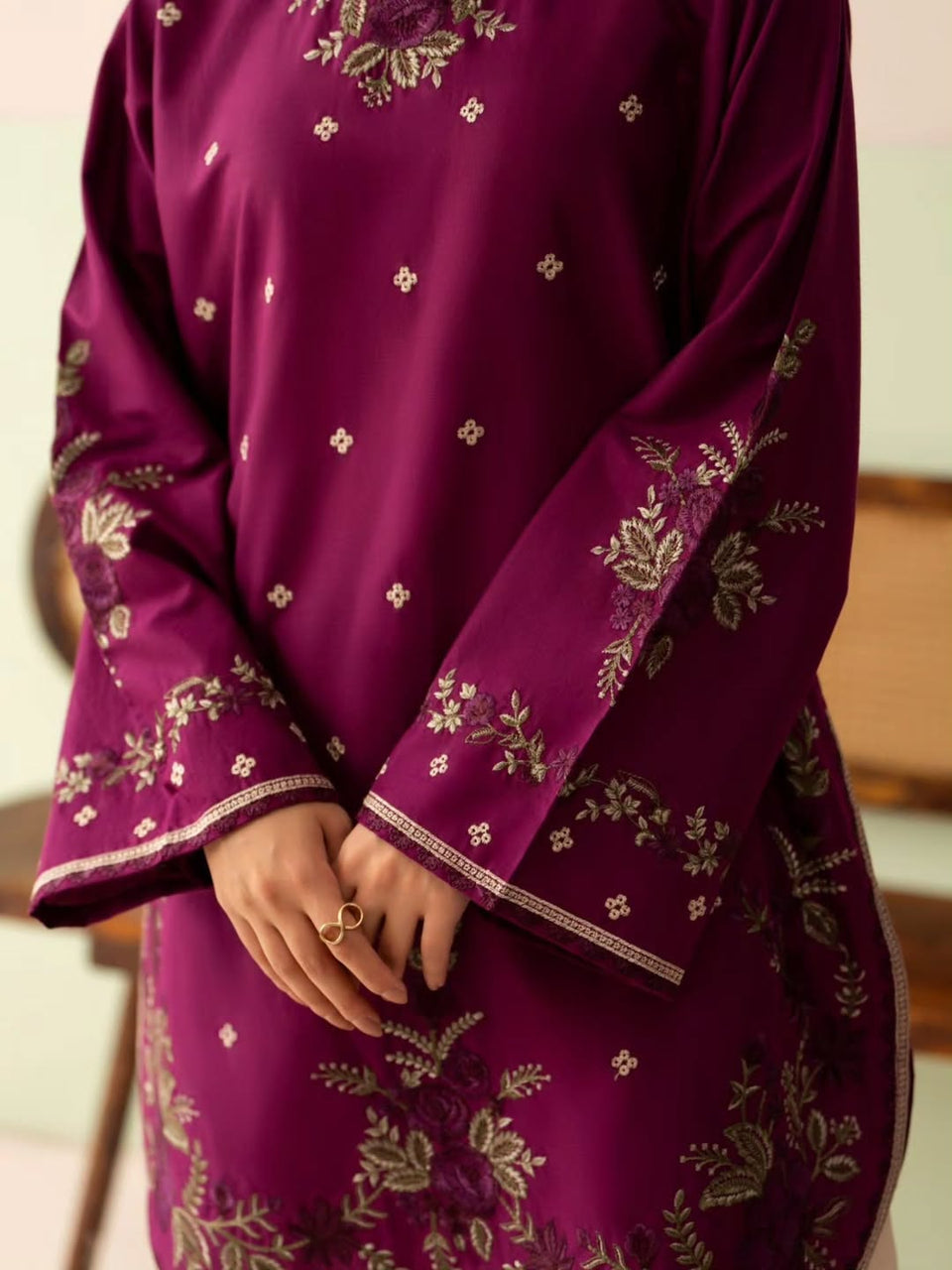 Nayab 3PC – Cotton Suit