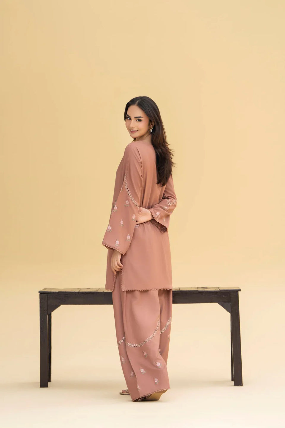 MEHRUNISA 2PC Cotton Dress