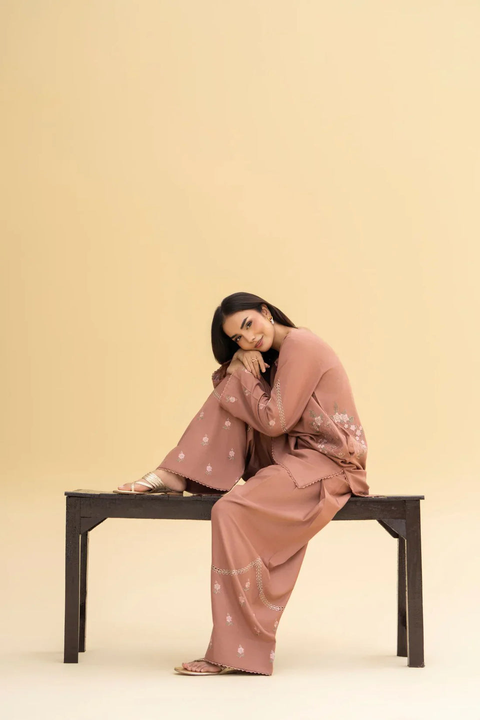 MEHRUNISA 2PC Cotton Dress