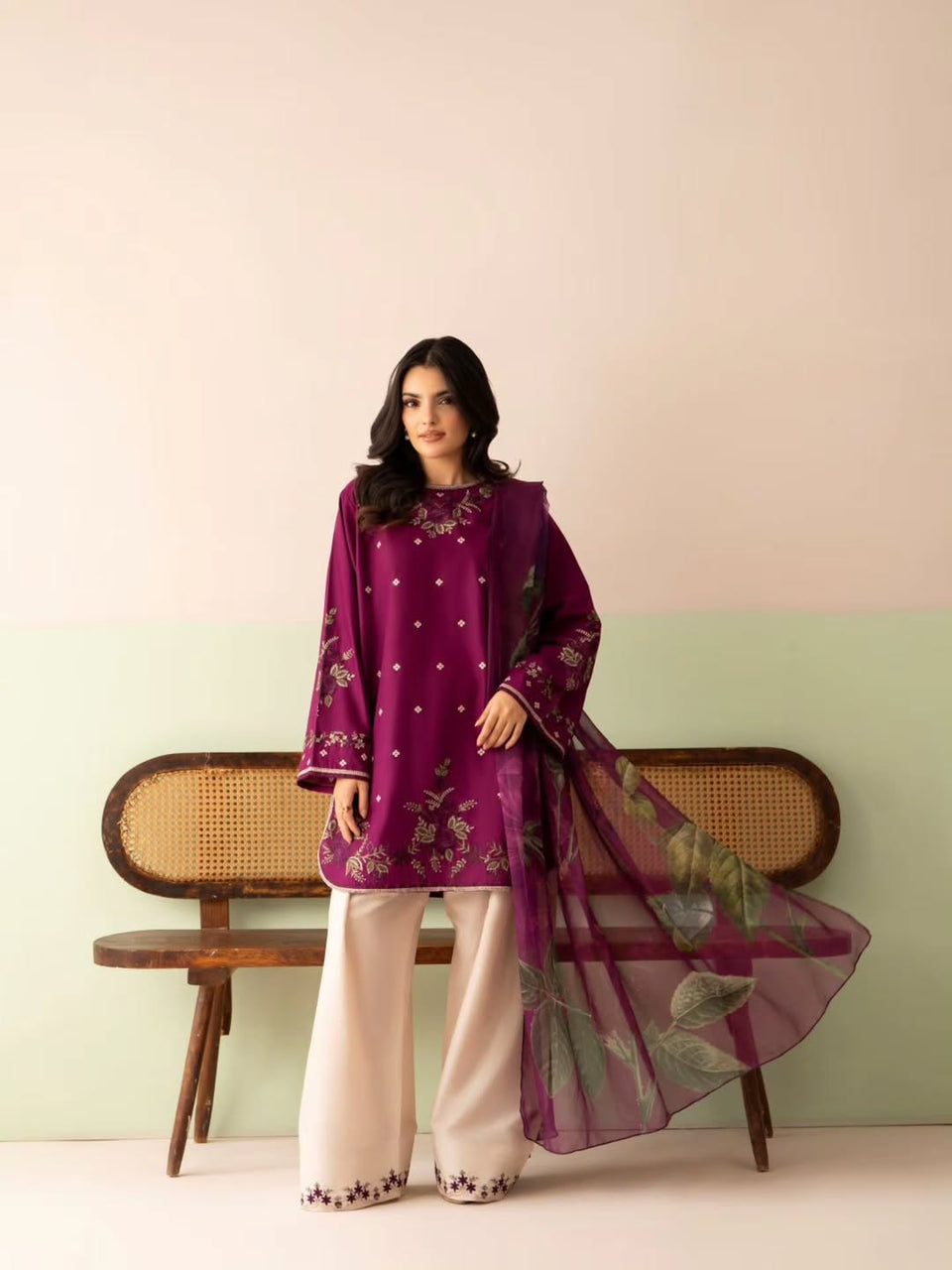 Nayab 3PC – Cotton Suit